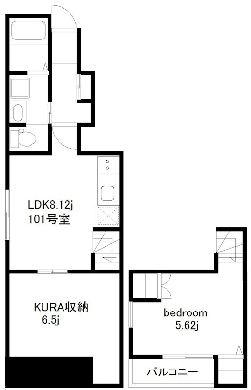 メゾンドボアの間取り