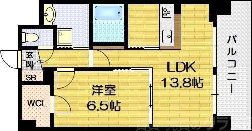 プレサンス京大前の間取り