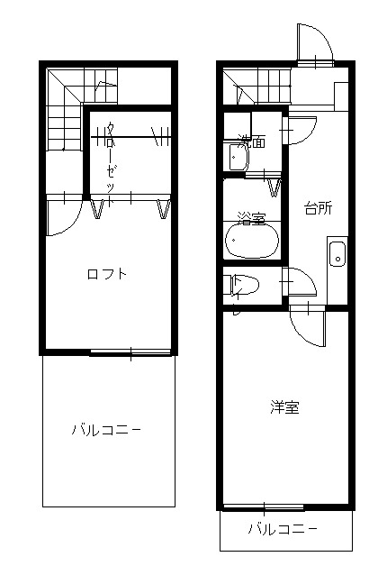 【ル・リアンの間取り】