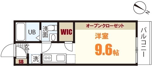 【広島市安佐南区八木のアパートの間取り】