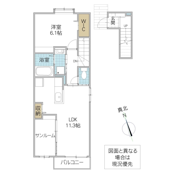 ファームヒルズの間取り