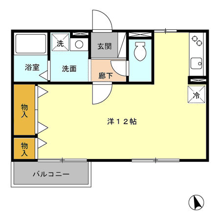 アミティエの間取り