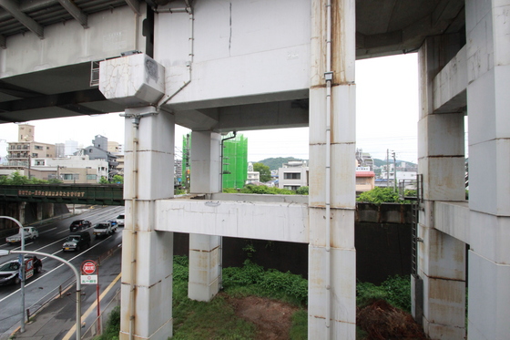 【広島市中区東白島町のマンションの眺望】