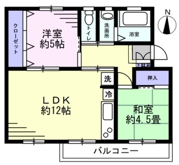 藤の台団地49の間取り