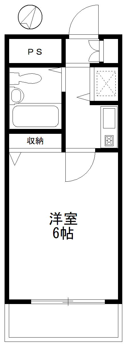 ヴァンハウス戸塚の間取り