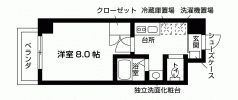 シャントール二条の間取り