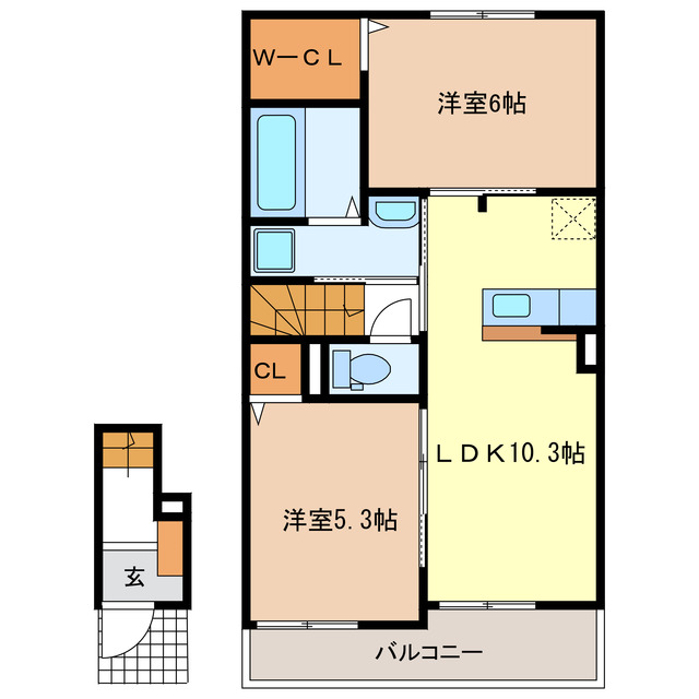 第三東雲の間取り