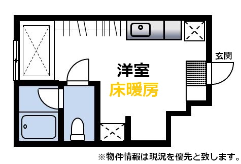 リヴィエール口田IIの間取り