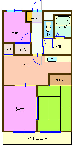 メゾン近藤の間取り