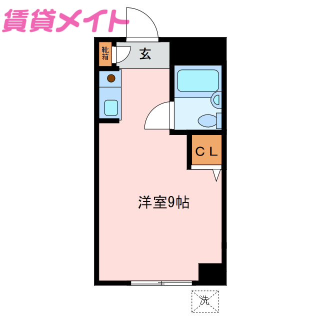 シティハウス松阪の間取り