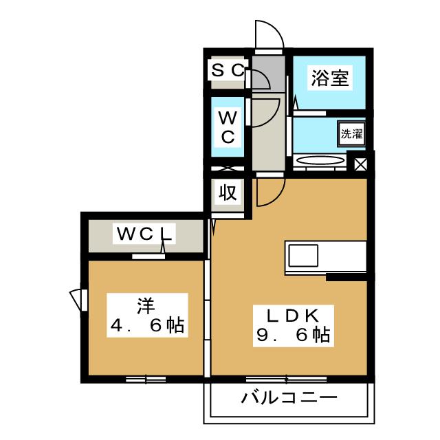 ハイム・プラージュの間取り