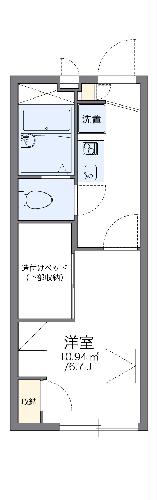 【レオパレスクリエイティブＡｇｅの間取り】