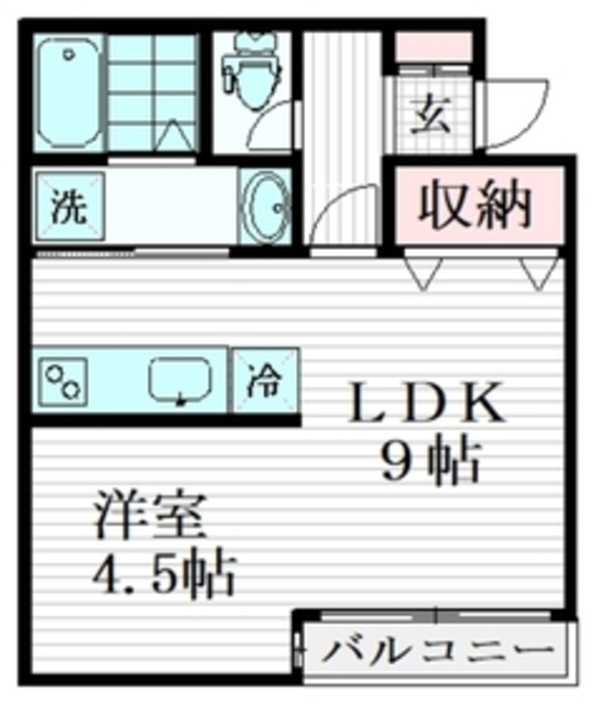 アネックス美至 A棟の間取り