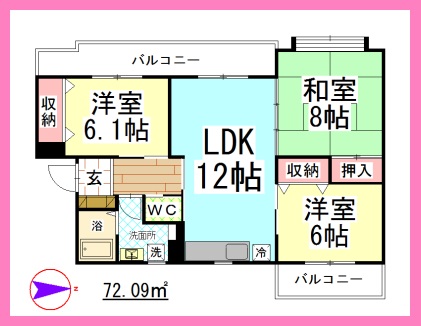 【TDアネックス湘南　[ペット可]の間取り】