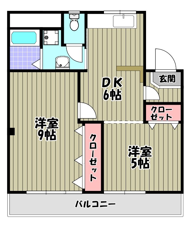 ステーションホームの間取り