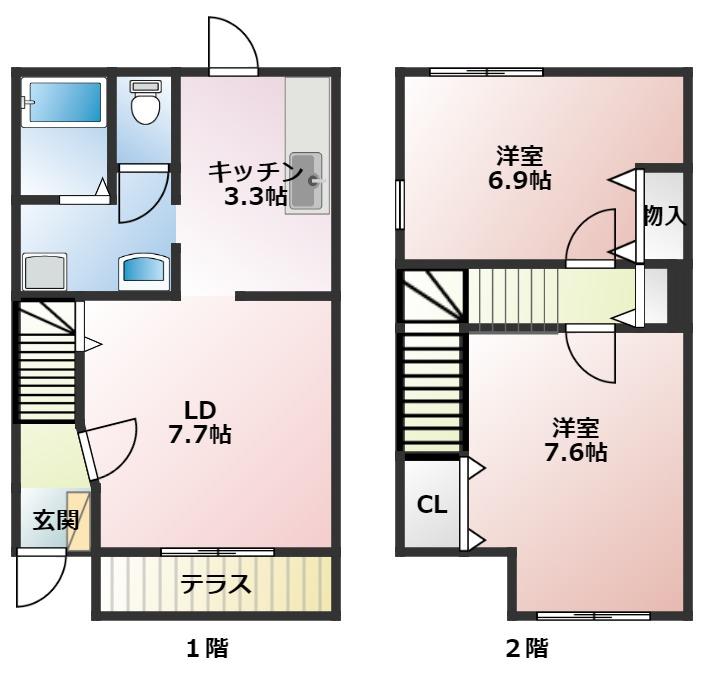 グランサーパスVの間取り