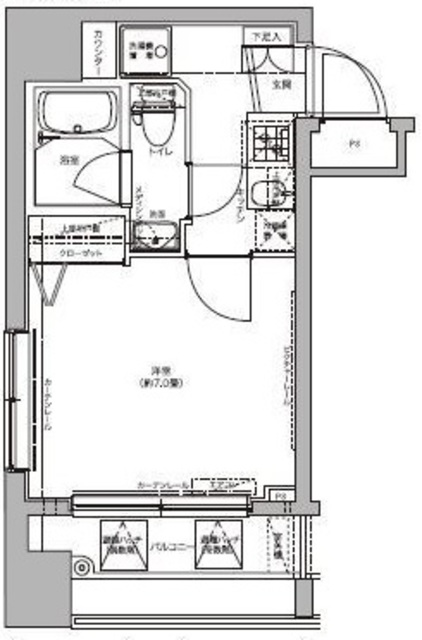 リクレイシア西横浜の間取り