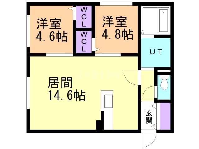 リベルタ澄川の間取り