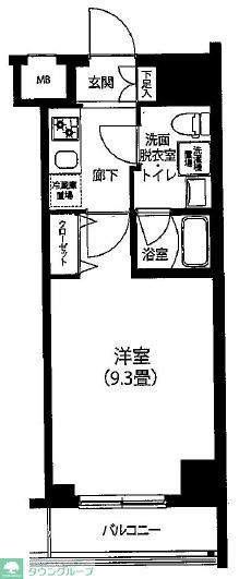 アイルヴァーチェ押上ノルドの間取り