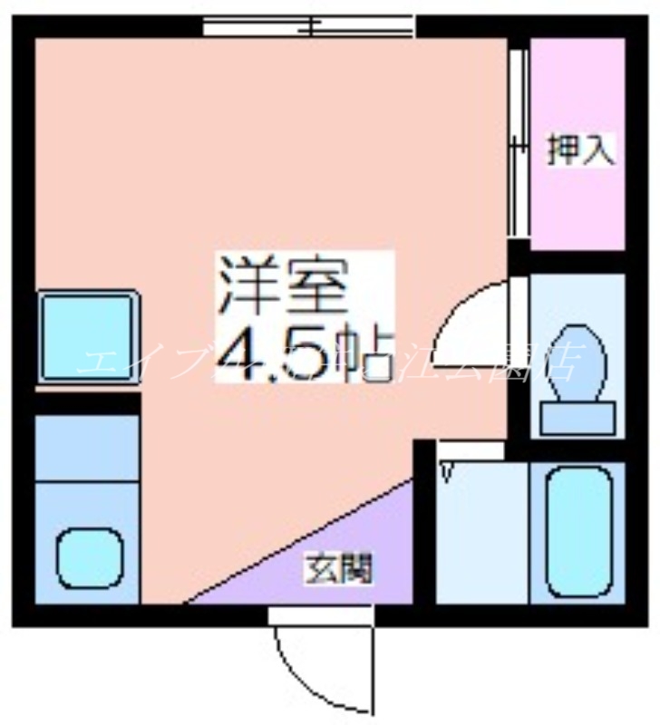 サンローズ小林の間取り