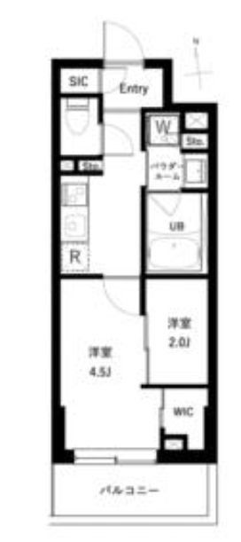 アーバンパーク高井戸の間取り