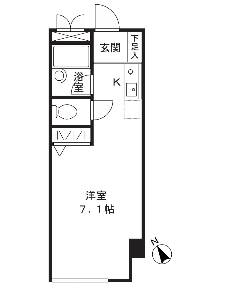 サンシャイン稲城の間取り