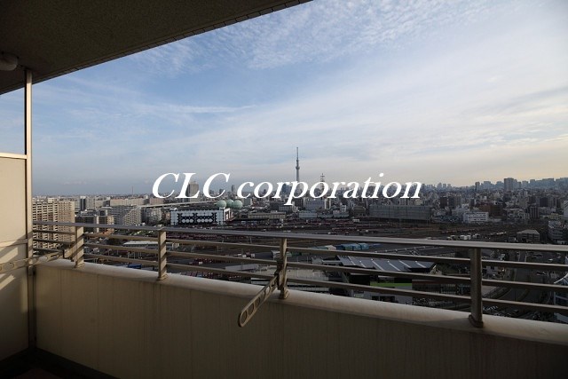 バルコニー　南向き