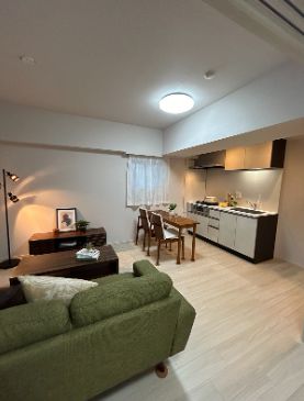 居室・リビング　家具家電はイメージです