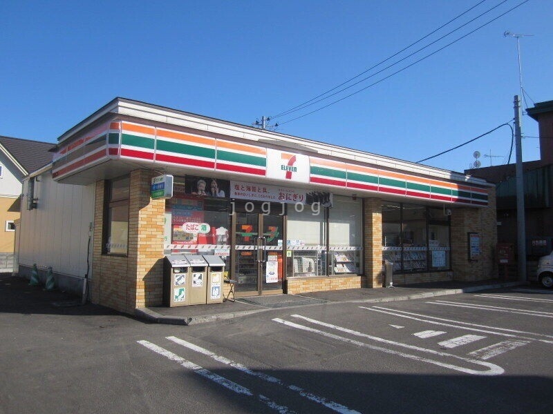 コンビニ　セブンイレブン江別東野幌店（コンビニ）まで376m