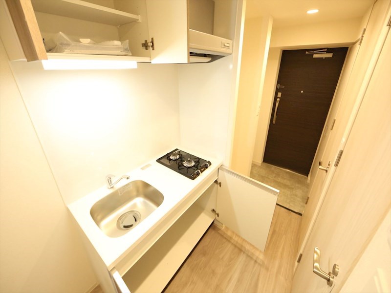 キッチン　システムキッチン（ガス2口コンロ付）