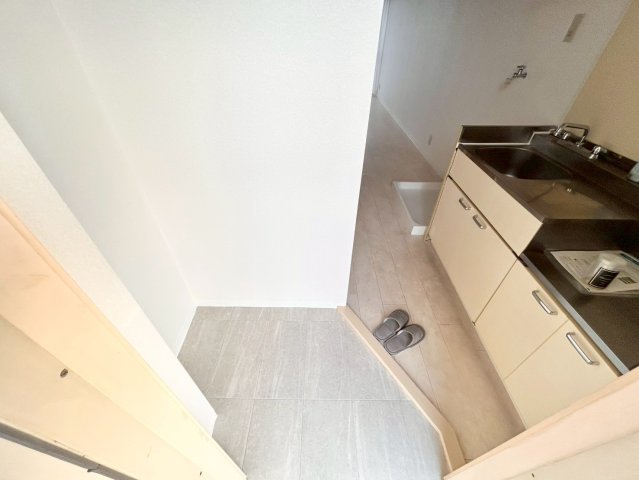 玄関　明るい玄関です