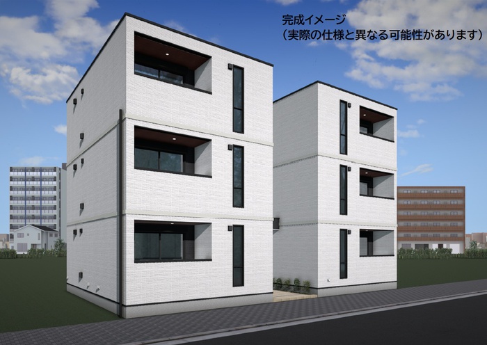 建物外観　完成予想図