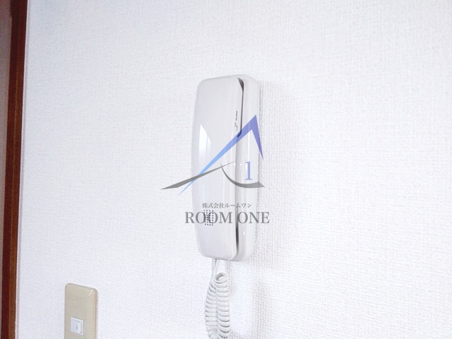 セキュリティ　インターホンです。