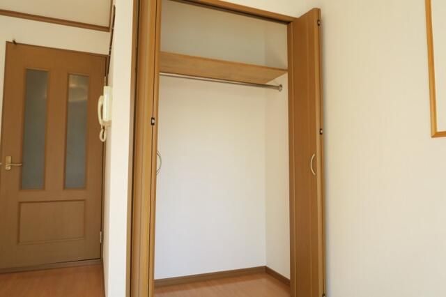 収納　たっぷりとした収納スペースです