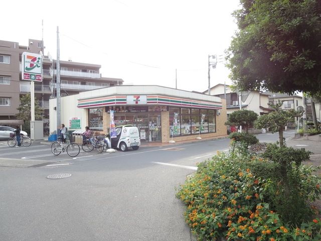 コンビニ　セブンイレブン川崎中野島東店（コンビニ）まで425m