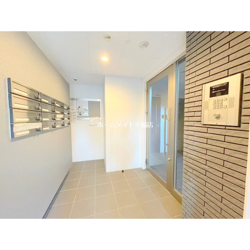 エントランス　メールボックス、オートロック付きです！