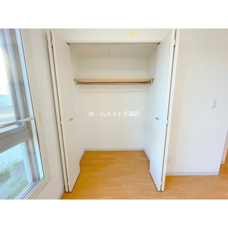 収納　クローゼット付きです！