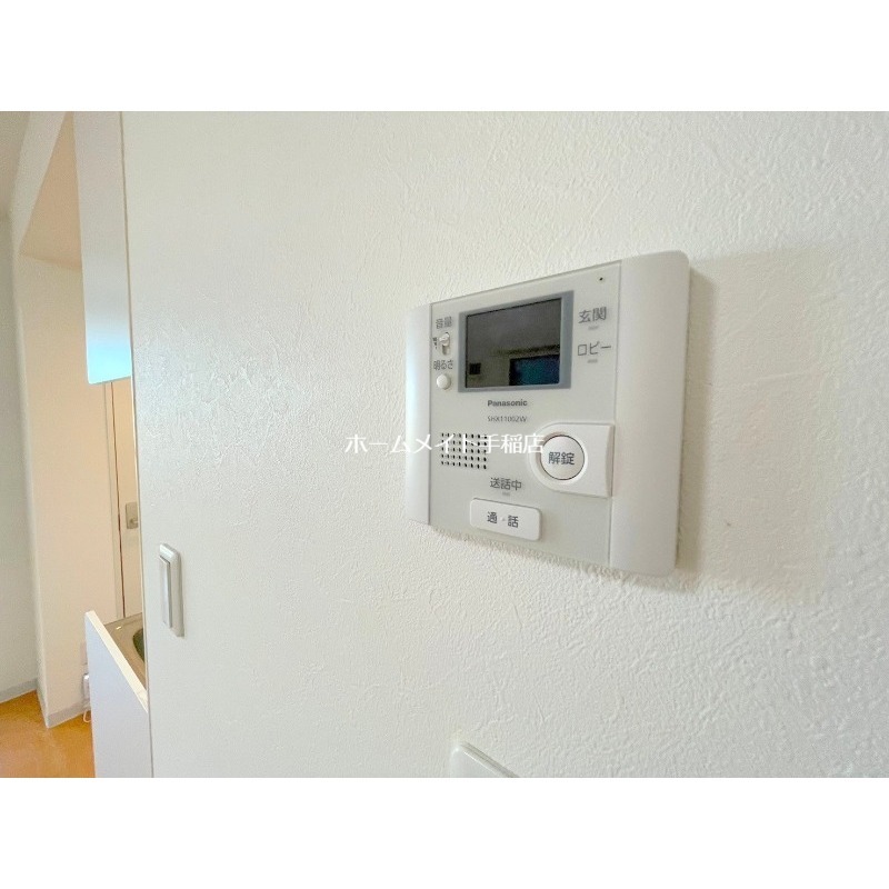 セキュリティ　ＴＶモニターフォン付きです！