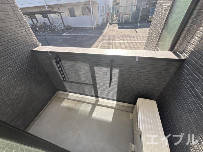 バルコニー　※写真は1階の写真になります※