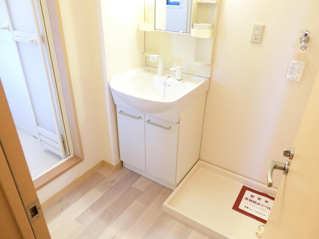 洗面設備　同施工会社別物件の写真です。