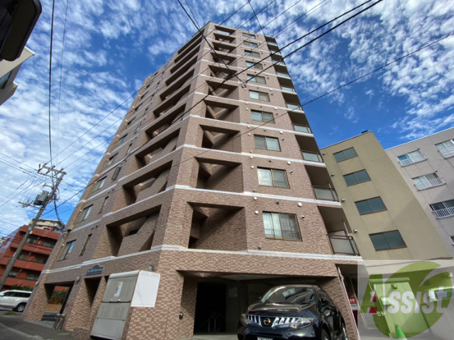 建物外観　札幌市中央区北６条西「パークヒルズ円山」