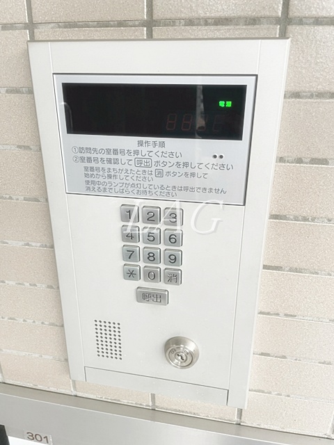 セキュリティ　オートロックです。