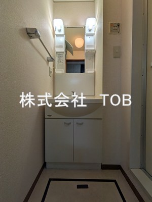 洗面設備　※クリーニング完了前※別部屋参考写真