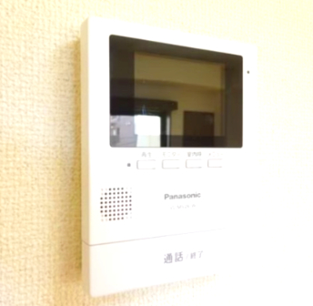 セキュリティ　モニターホンです。