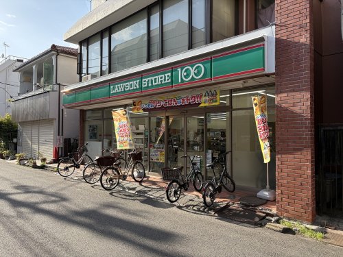 コンビニ　ローソンストア100 川崎旭町店（コンビニ）まで482m