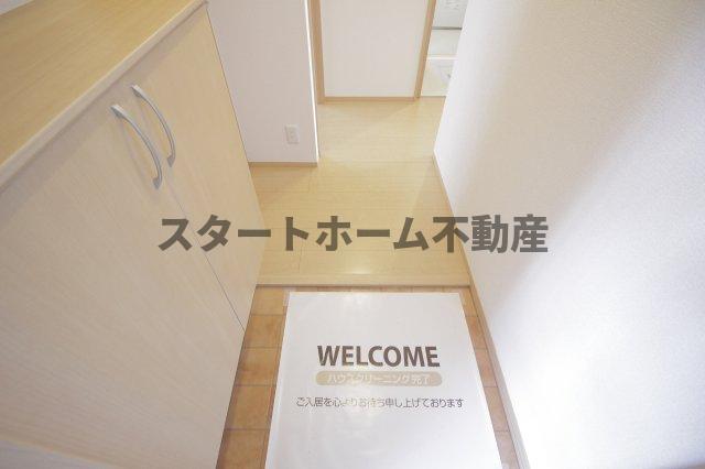 玄関　ゆったりとした玄関です