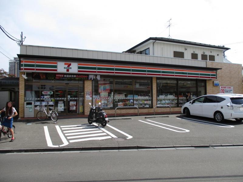 コンビニ　セブンイレブン仙台柏木店（コンビニ）まで100m