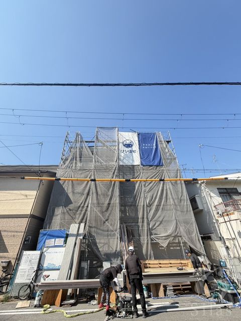 地下鉄今里筋線 新森古市駅 徒歩3分 3階建 新築の外観写真