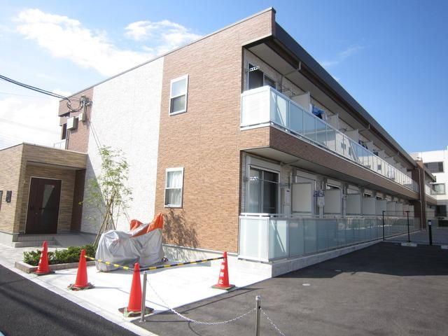 建物外観　セコム完備のセキュリティアパートです。