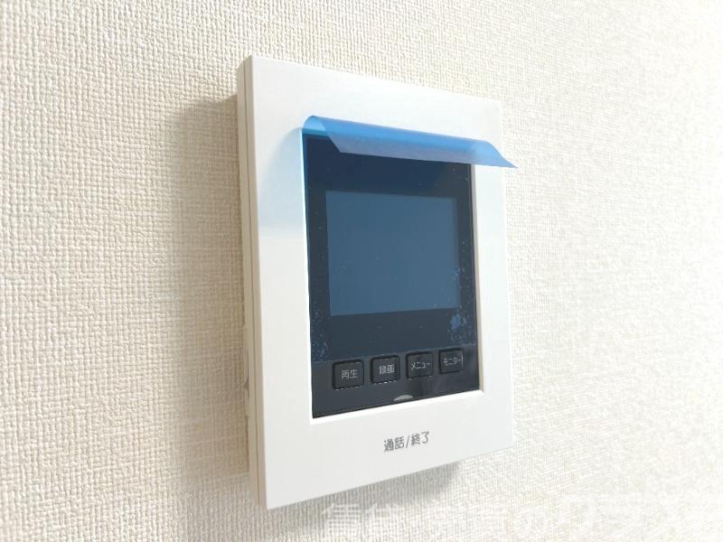 セキュリティ　訪問チェックができるモニターホン♪